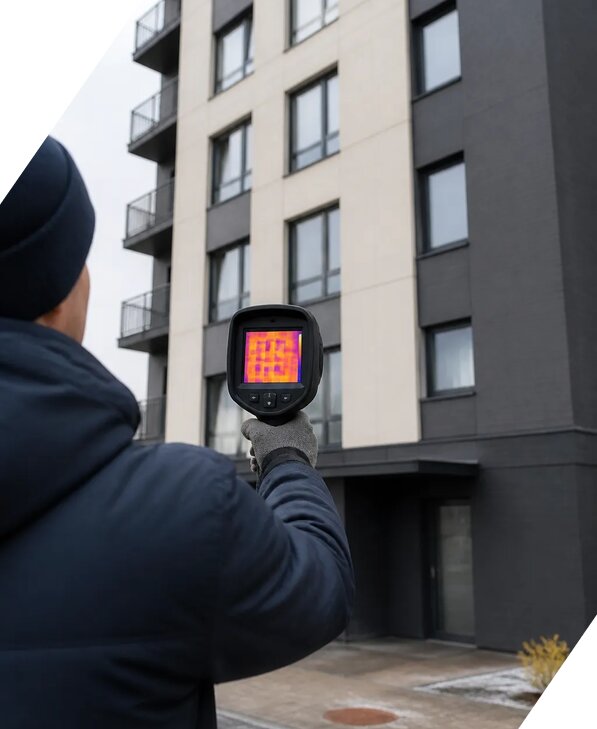 Тепловизионное обследование зданий в Кольчугине от 5086 р. | ЭкспертизаРоссия