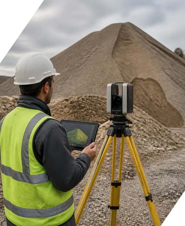 Лазерное 3D сканирование насыпей в Кольчугине от 15257 р. | ЭкспертизаРоссия